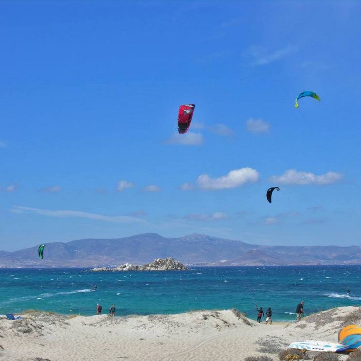 Mikri Viglia Kite Surfing Beach